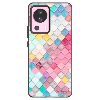 Picasee silikónový čierny obal pre Xiaomi 13 Lite - Farebná strecha