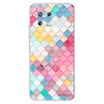 Picasee silikónový prehľadný obal pre Xiaomi 13 Pro - Farebná strecha