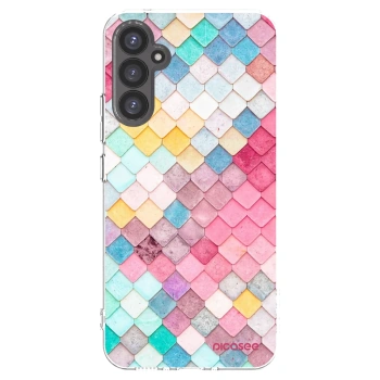 Picasee silikónový prehľadný obal pre Samsung Galaxy A34 5G A346B - Farebná strecha