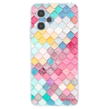 Picasee silikónový prehľadný obal pre Xiaomi Redmi Note 12 5G - Farebná strecha