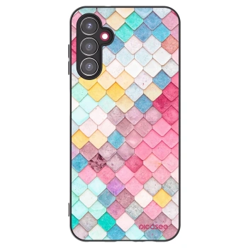 Picasee silikónový čierny obal pre Samsung Galaxy A14 5G A146P - Farebná strecha