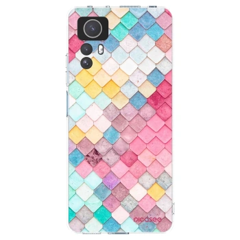 Picasee silikónový prehľadný obal pre Xiaomi Redmi Note 12S - Farebná strecha