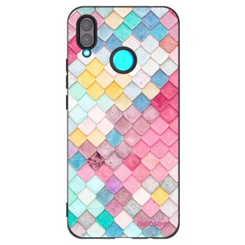 Picasee silikónový čierny obal pre Huawei Nova 3 - Farebná strecha