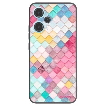 Picasee silikónový čierny obal pre Xiaomi Poco F5 - Farebná strecha