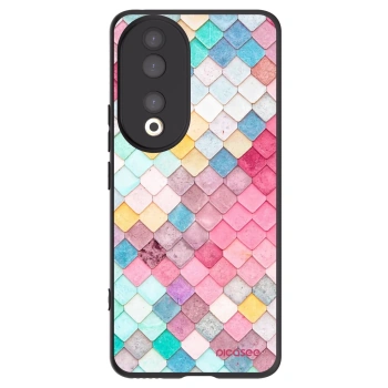 Picasee silikónový čierny obal pre Honor 90 5G - Farebná strecha