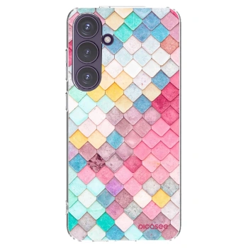 Picasee silikónový prehľadný obal pre Samsung Galaxy S24+ S926B 5G - Farebná strecha