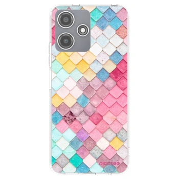 Picasee silikónový prehľadný obal pre Xiaomi Redmi 12 5G - Farebná strecha