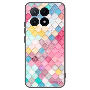Picasee silikónový čierny obal pre Xiaomi Poco X6 Pro - Farebná strecha