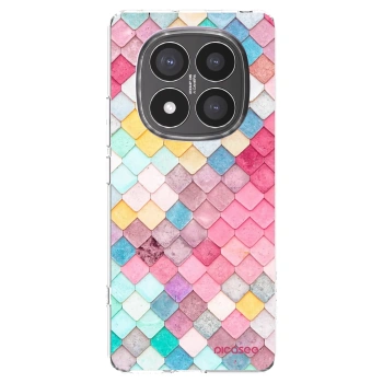 Picasee silikónový prehľadný obal pre Xiaomi Redmi Note 14 Pro+ 5G - Farebná strecha