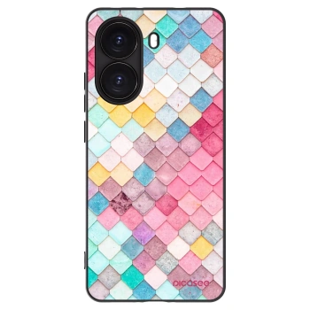 Picasee silikónový čierny obal pre Xiaomi Poco X7 Pro 5G - Farebná strecha