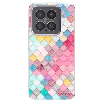 Picasee silikónový prehľadný obal pre Xiaomi 15 - Farebná strecha
