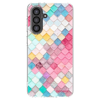 Picasee silikónový prehľadný obal pre Samsung Galaxy A56 5G A566B - Farebná strecha