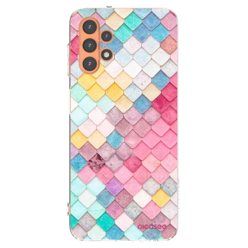Picasee silikónový prehľadný obal pre Samsung Galaxy A13 5G - Farebná strecha