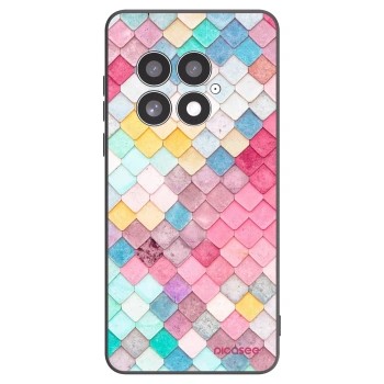 Picasee silikónový čierny obal pre OnePlus 13 5G - Farebná strecha