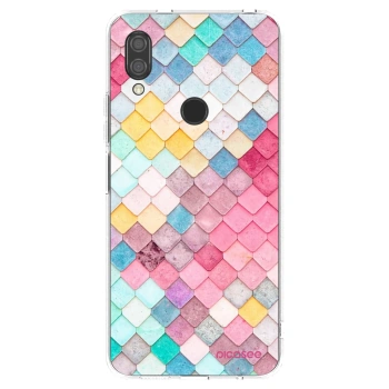 Picasee silikónový prehľadný obal pre Xiaomi Redmi 7 - Farebná strecha