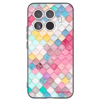 Picasee silikónový čierny obal pre Xiaomi 15T Pro - Farebná strecha