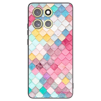 Picasee silikónový čierny obal pre Motorola Moto G86 Power 5G - Farebná strecha