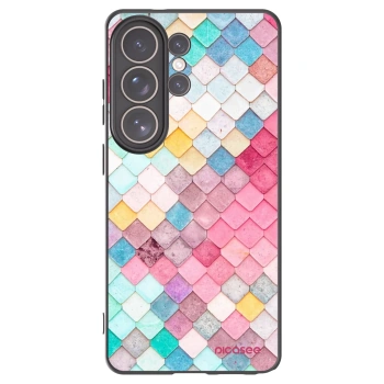 Picasee silikónový čierny obal pre Samsung Galaxy S26 Ultra - Farebná strecha