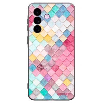 Picasee silikónový čierny obal pre Samsung Galaxy A57 5G - Farebná strecha