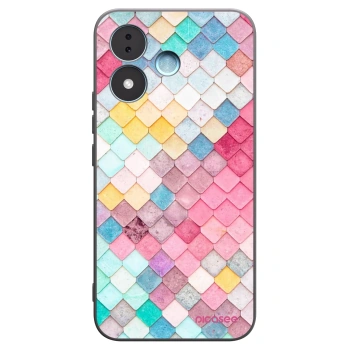 Picasee silikónový čierny obal pre Xiaomi Redmi Note 17 5G - Farebná strecha