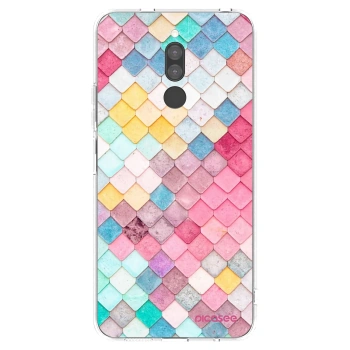 Picasee silikónový prehľadný obal pre Xiaomi Redmi 8 - Farebná strecha