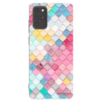 Picasee silikónový prehľadný obal pre Samsung Galaxy S20+ G985F - Farebná strecha