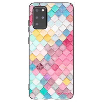 Picasee silikónový čierny obal pre Samsung Galaxy S20+ G985F - Farebná strecha