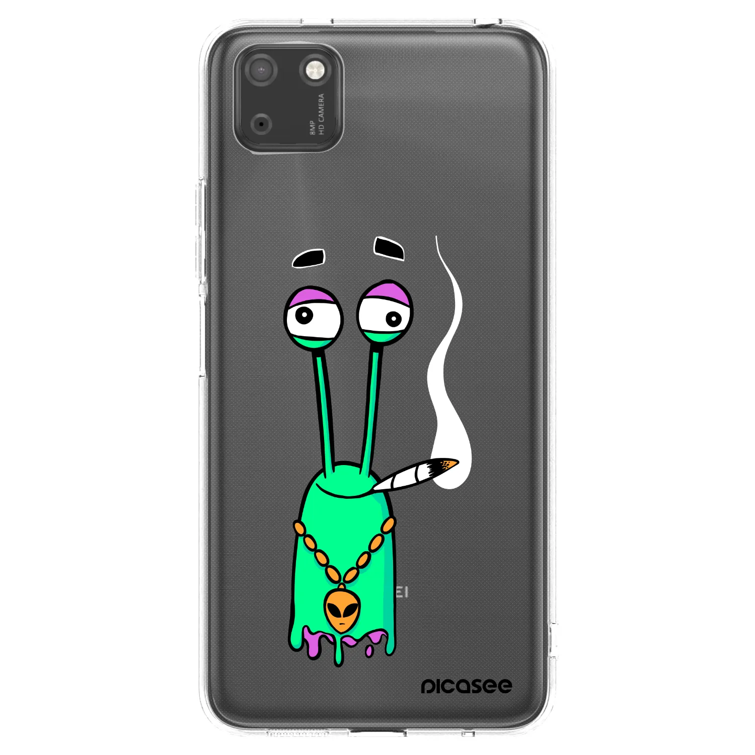 Picasee silikónový prehľadný obal pre Huawei Y5P - Earth - Sám doma