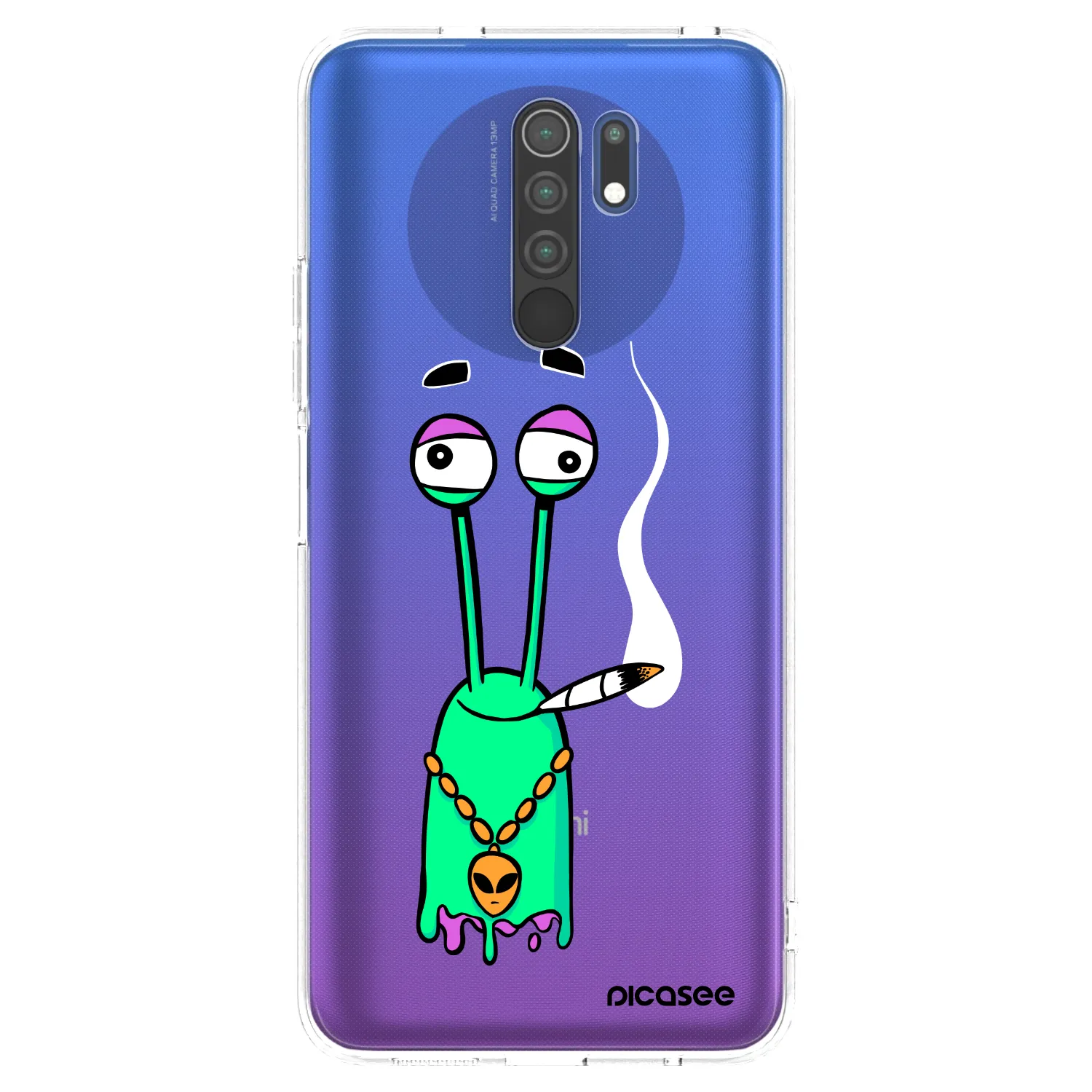 Picasee silikónový prehľadný obal pre Xiaomi Redmi 9 - Earth - Sám doma