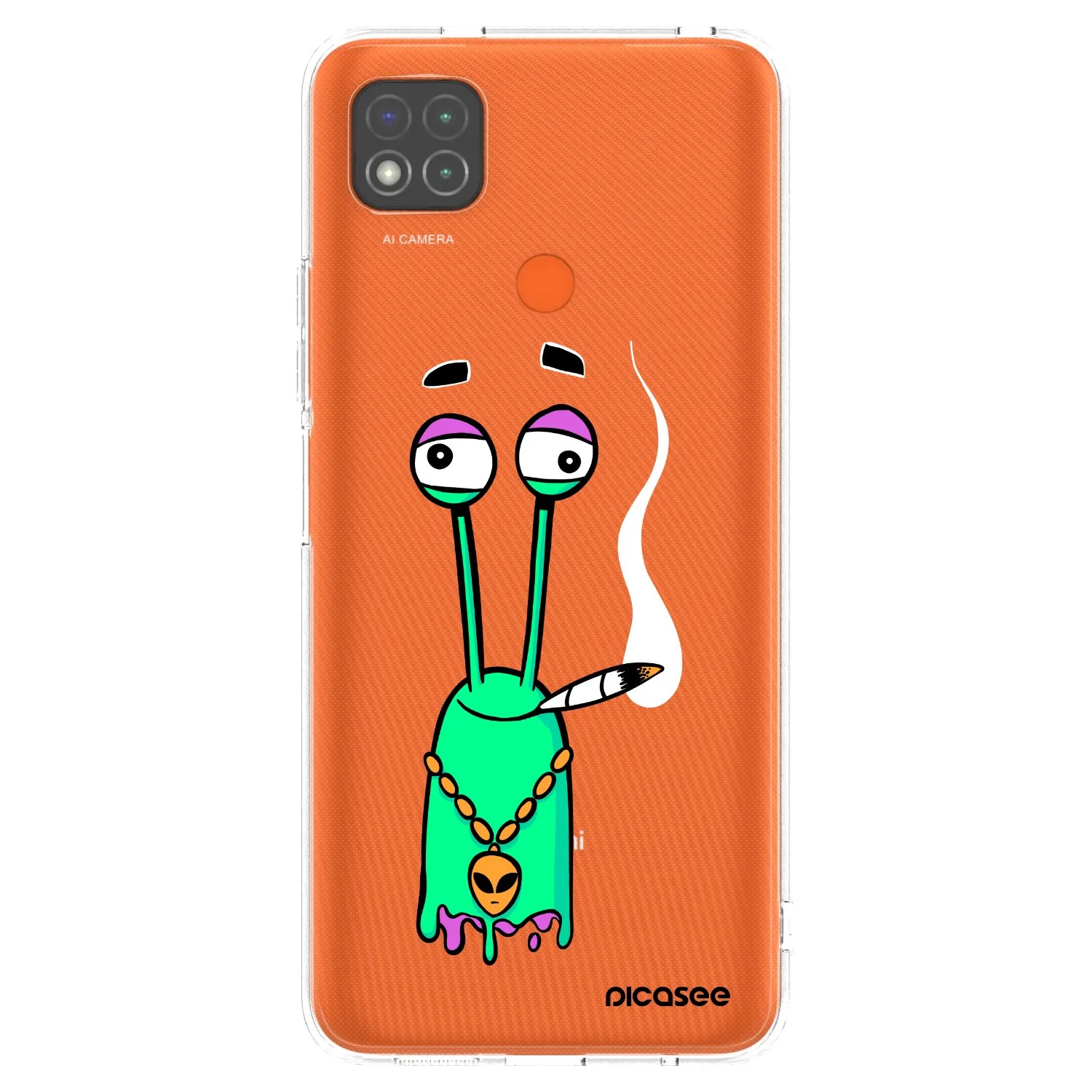 Picasee silikónový prehľadný obal pre Xiaomi Redmi 9C - Earth - Sám doma
