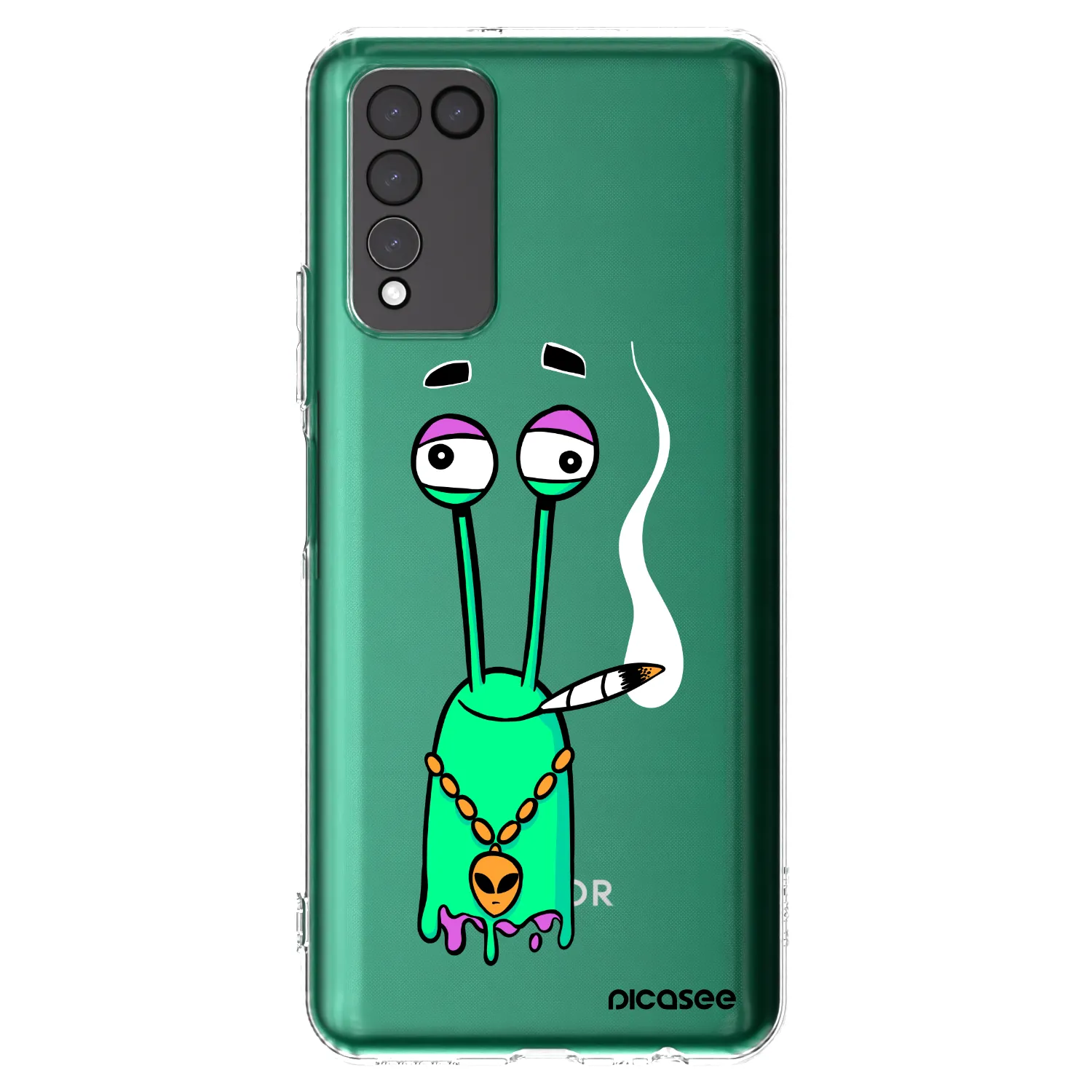 Silikónový prehľadný obal pre Honor 10X Lite - Earth - Sám doma