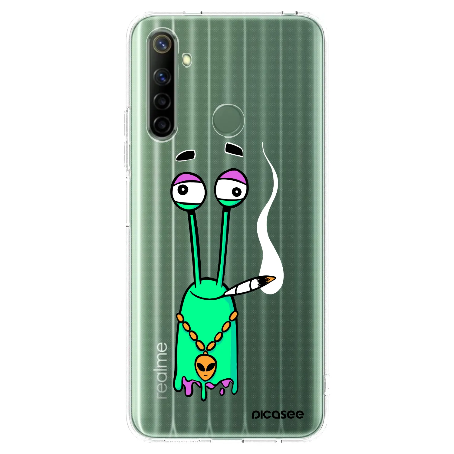 Picasee silikónový prehľadný obal pre Realme 6i - Earth - Sám doma