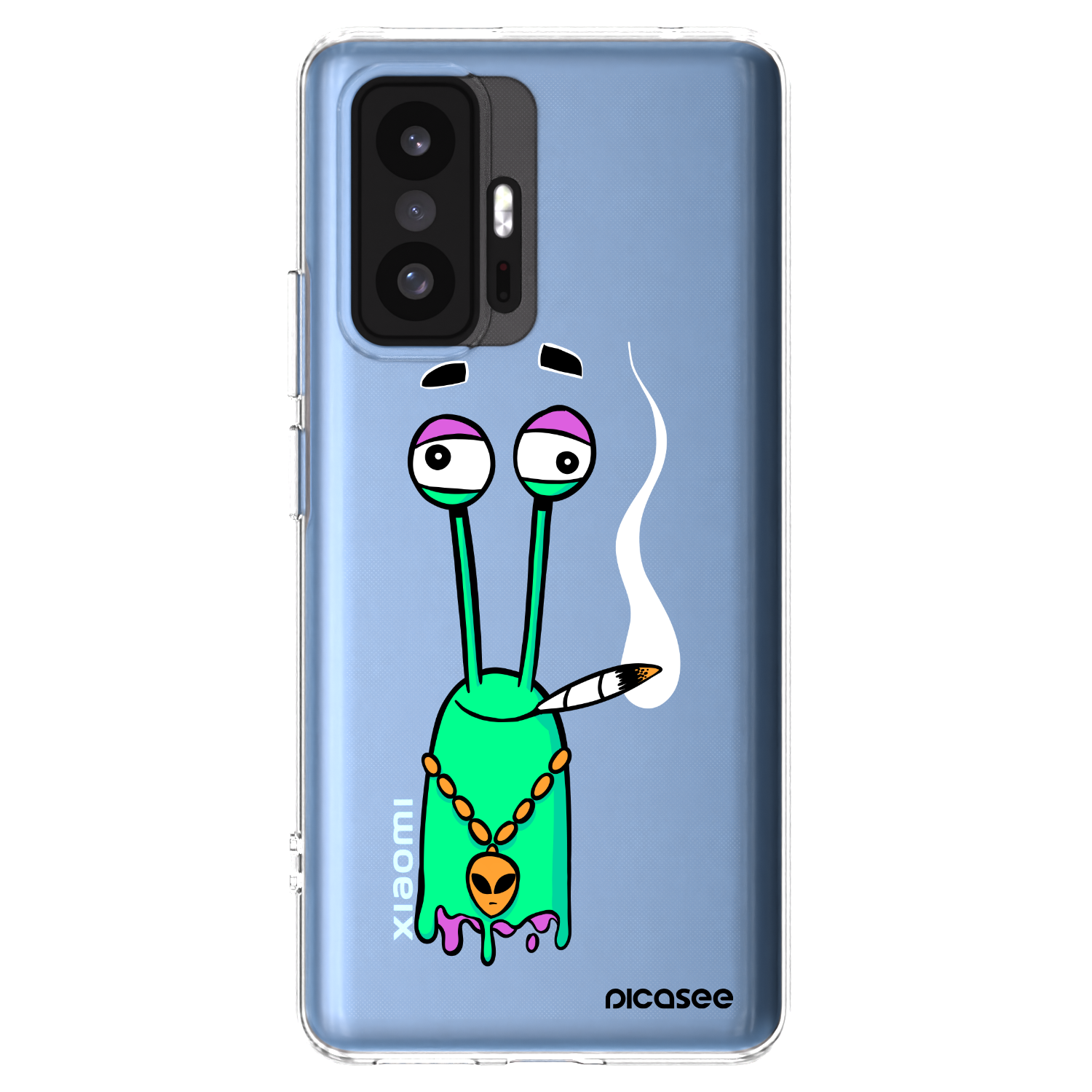 Picasee silikónový prehľadný obal pre Xiaomi 11T - Earth - Sám doma