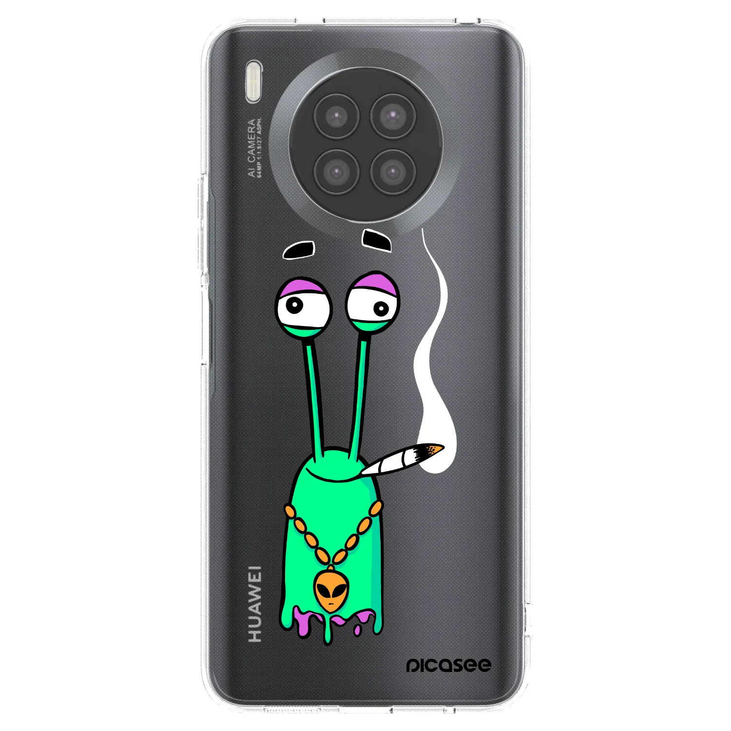 Picasee silikónový prehľadný obal pre Huawei Nova 8i - Earth - Sám doma