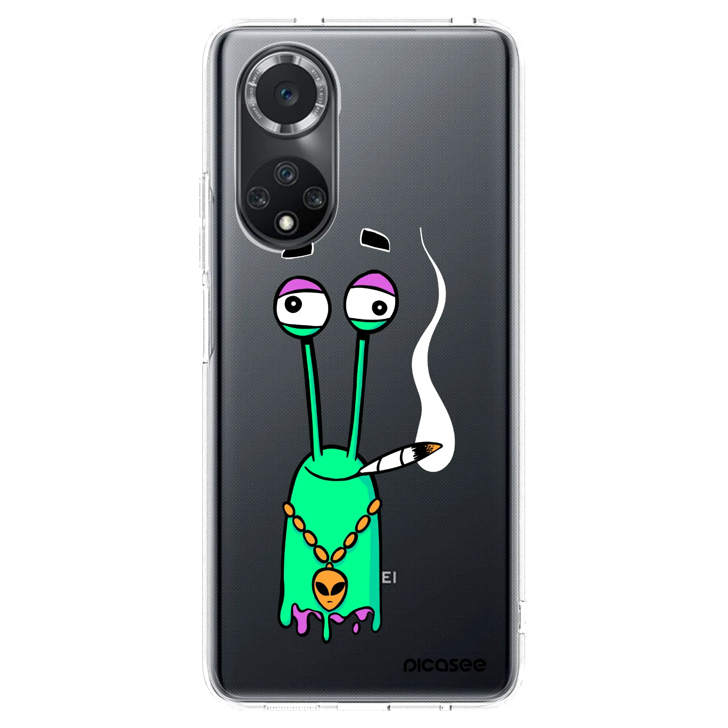 Picasee silikónový prehľadný obal pre Huawei Nova 9 SE - Earth - Sám doma
