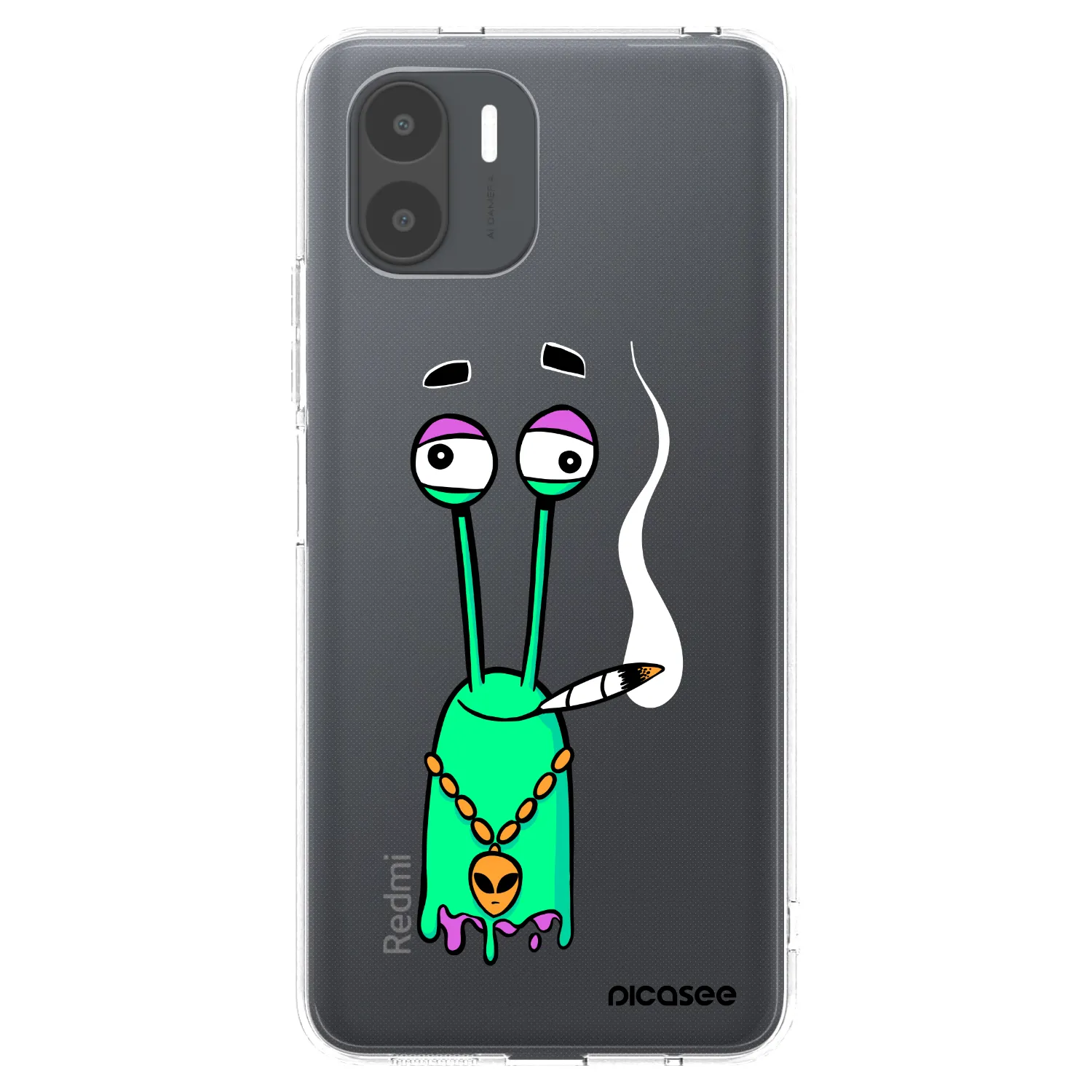 Picasee silikónový prehľadný obal pre Xiaomi Redmi A2 - Earth - Sám doma