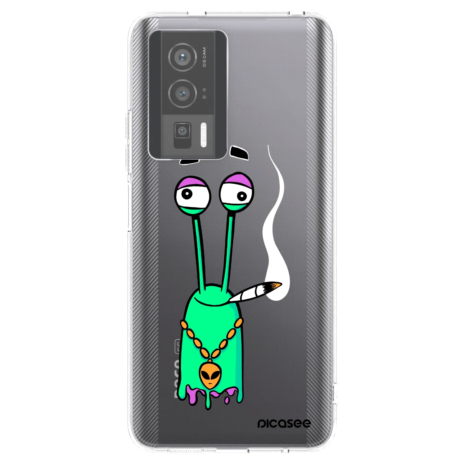 Picasee silikónový prehľadný obal pre Xiaomi Poco F5 Pro 5G - Earth - Sám doma