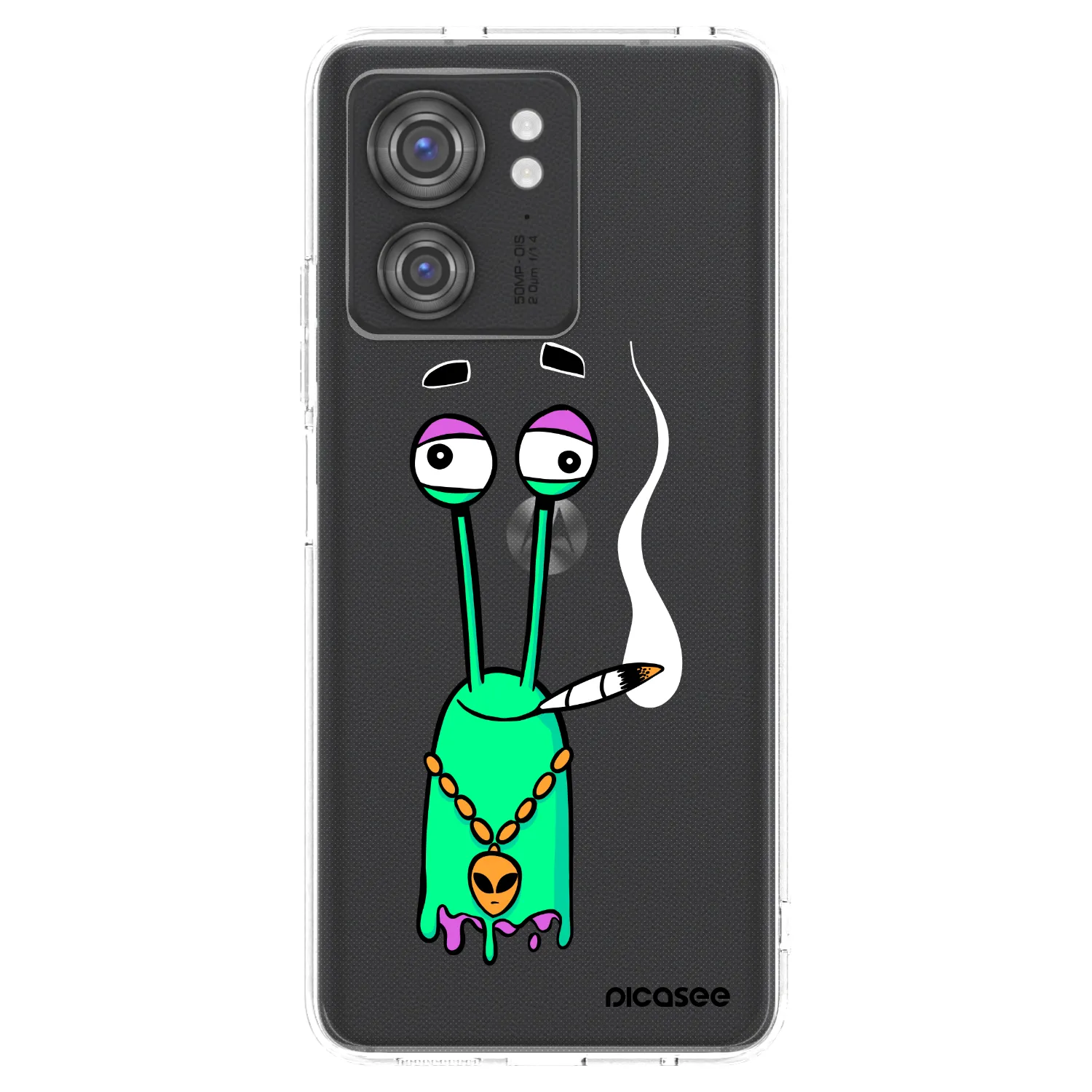 Picasee silikónový prehľadný obal pre Motorola Edge 40 - Earth - Sám doma