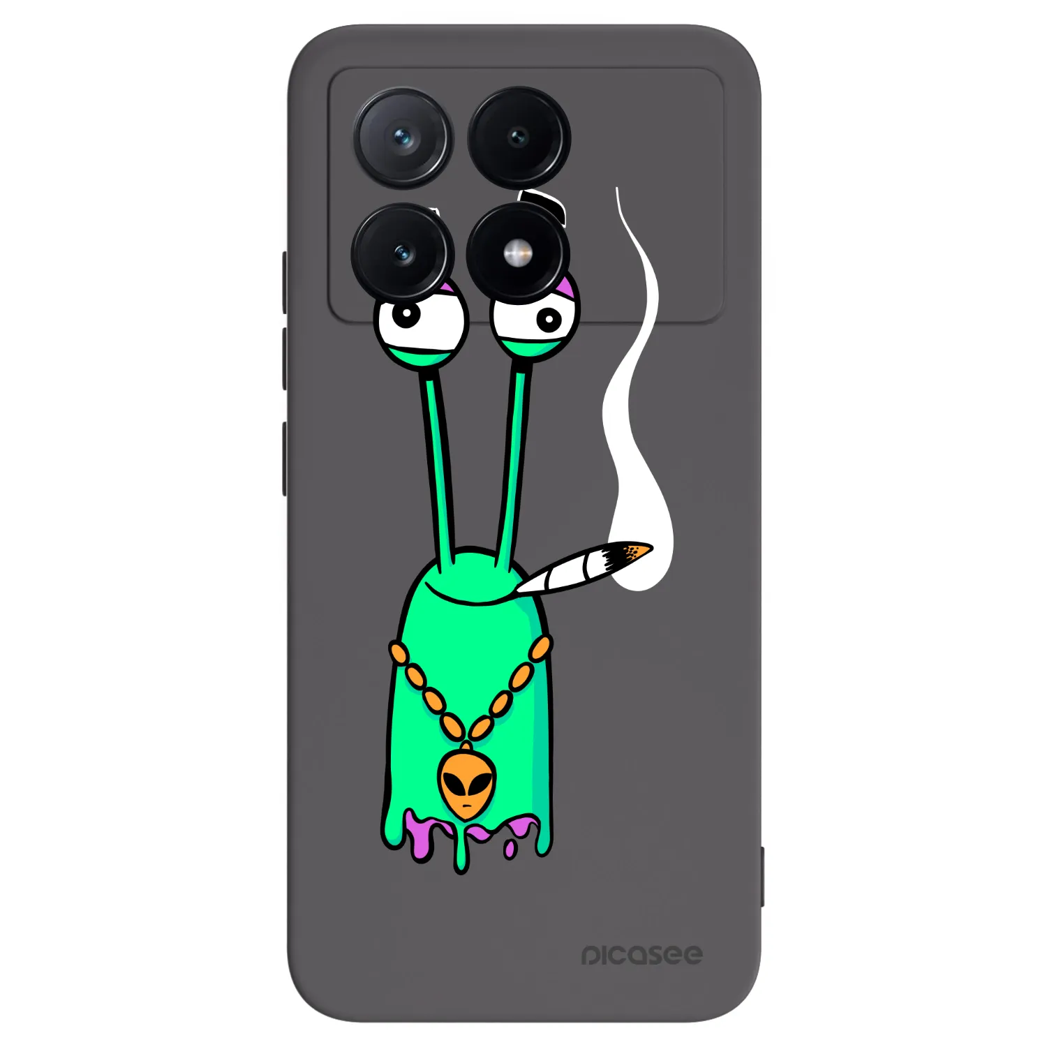 Picasee silikónový čierny obal pre Xiaomi Poco X6 Pro - Earth - Sám doma