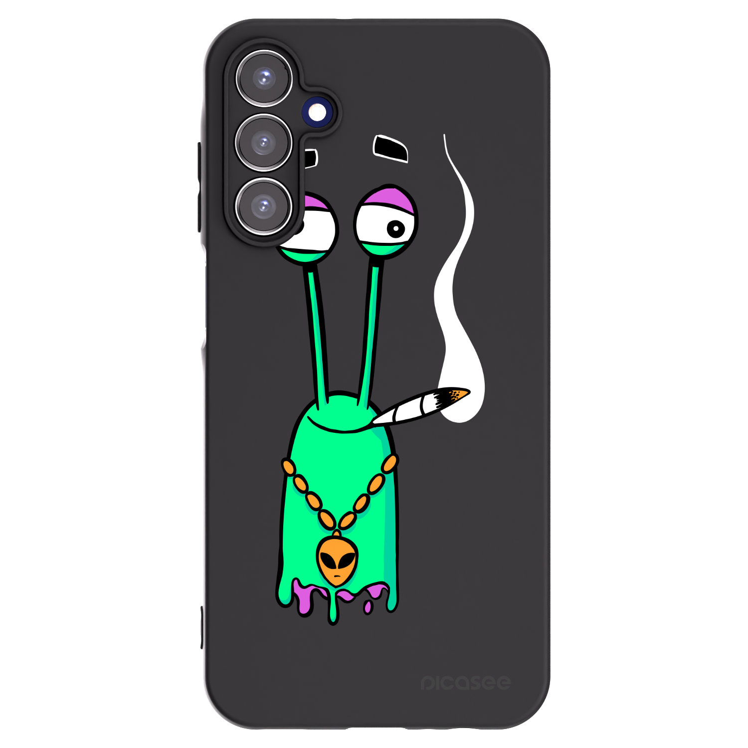 Picasee silikónový čierny obal pre Samsung Galaxy A15 A155F 4G - Earth - Sám doma