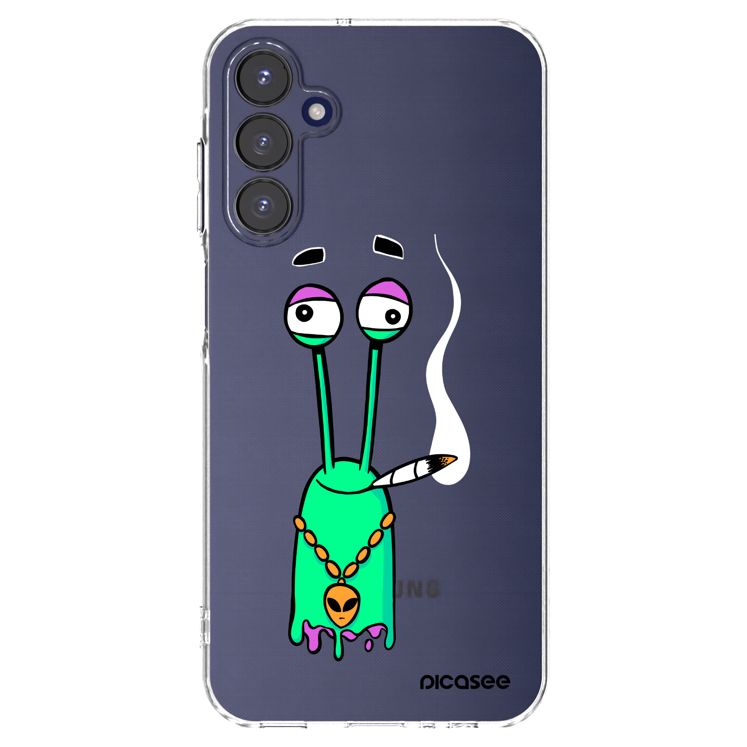 Picasee silikónový prehľadný obal pre Samsung Galaxy A15 A155F 4G - Earth - Sám doma