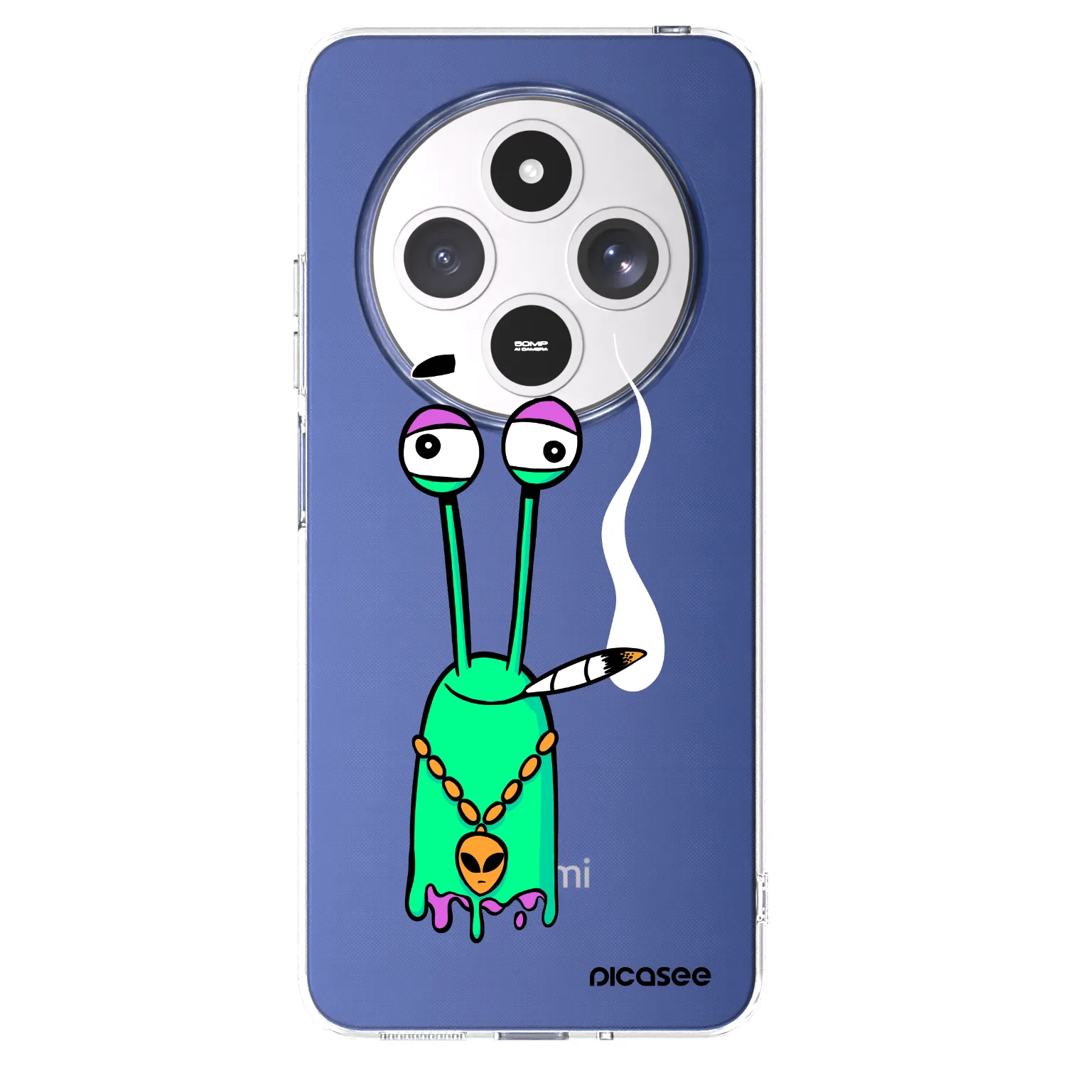 Picasee silikónový prehľadný obal pre Xiaomi Redmi 14C - Earth - Sám doma