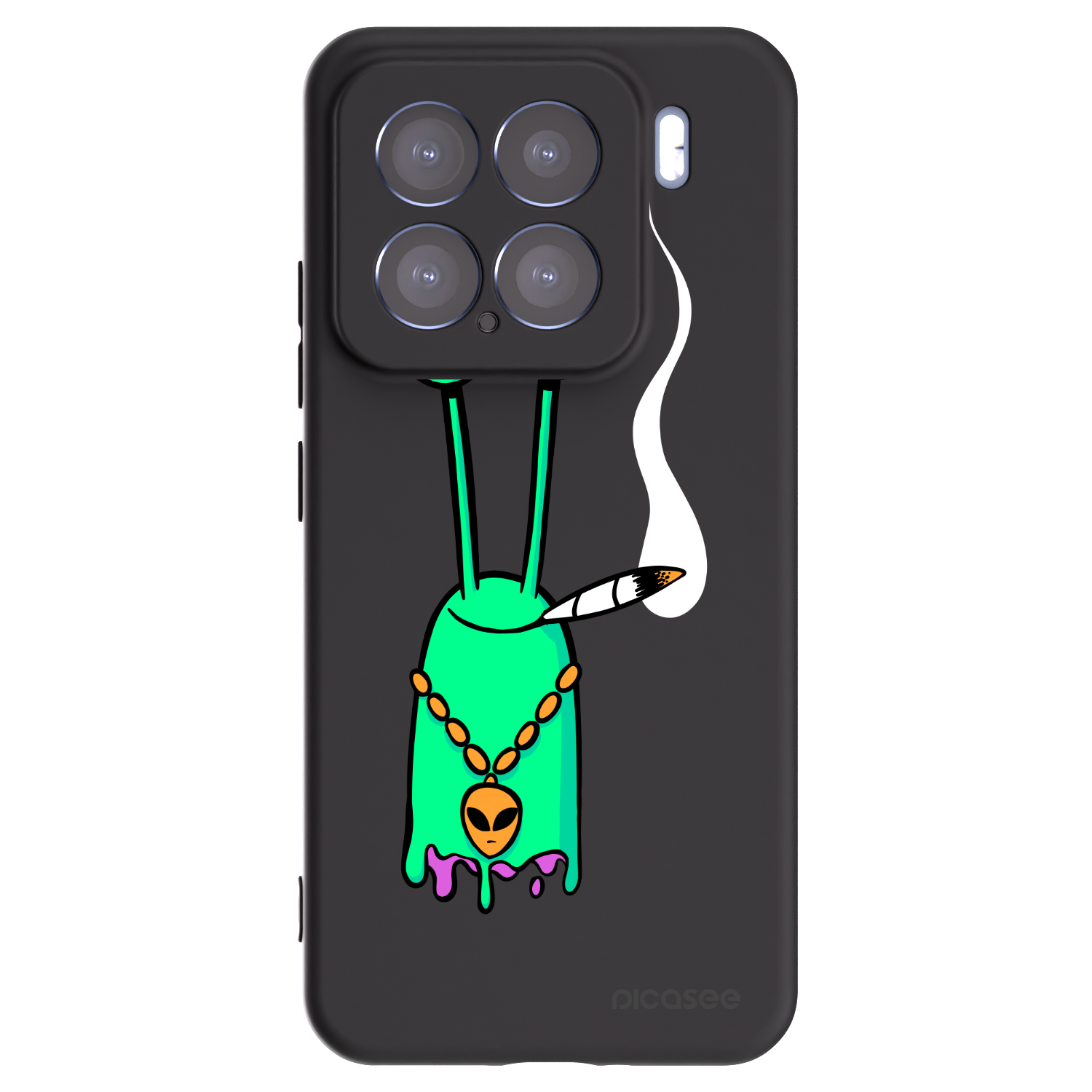 Silikónový čierny obal pre Xiaomi 15 - Earth - Sám doma