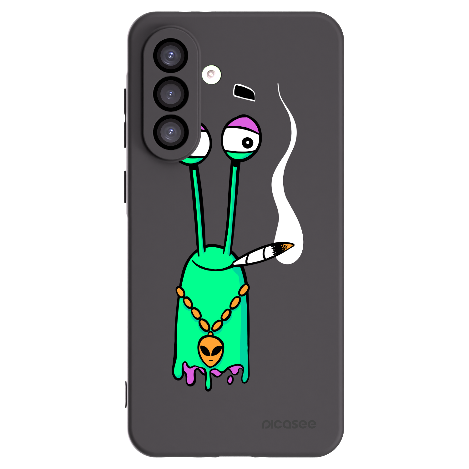 Picasee silikónový čierny obal pre Samsung Galaxy A26 5G A266B - Earth - Sám doma