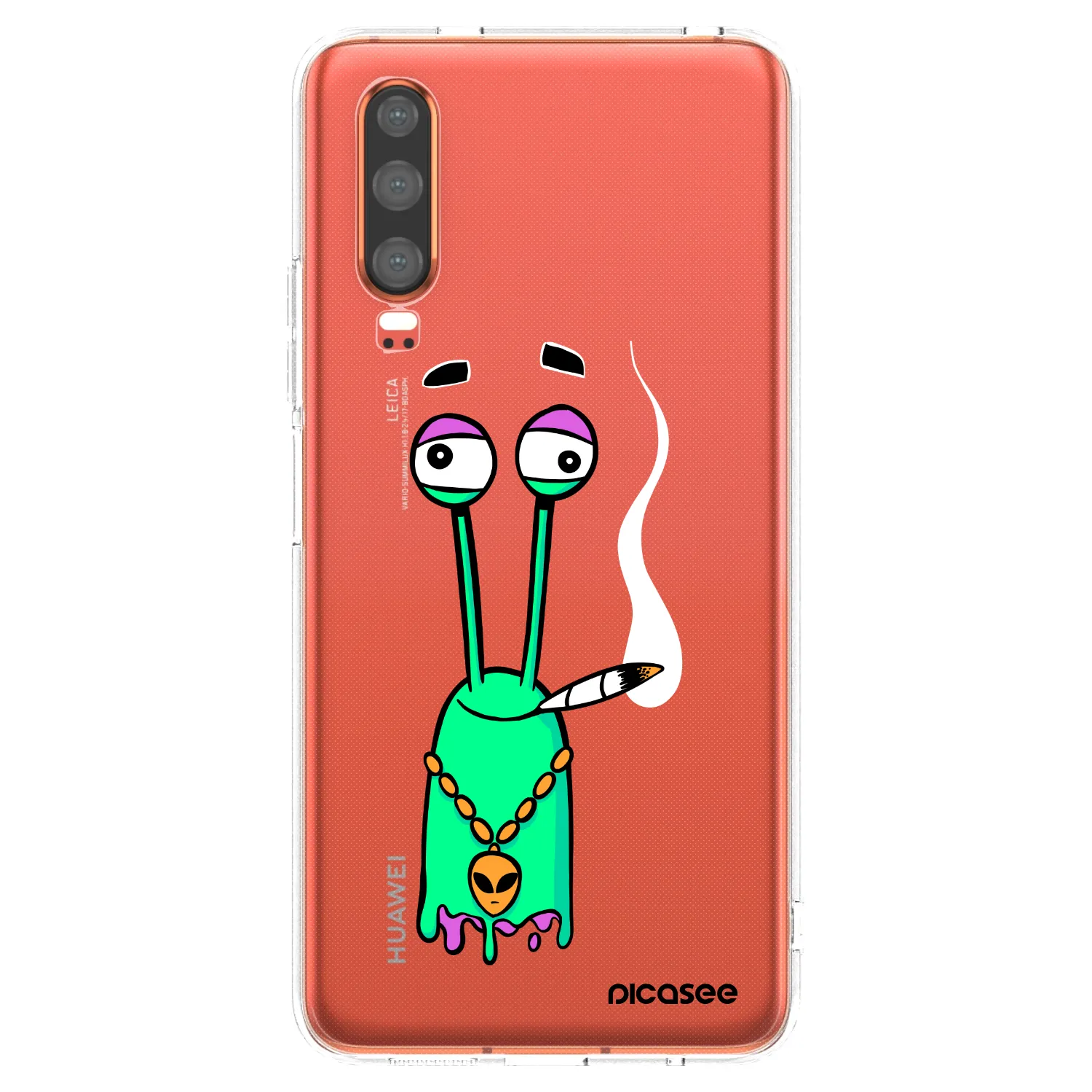 Picasee silikónový prehľadný obal pre Huawei P30 - Earth - Sám doma