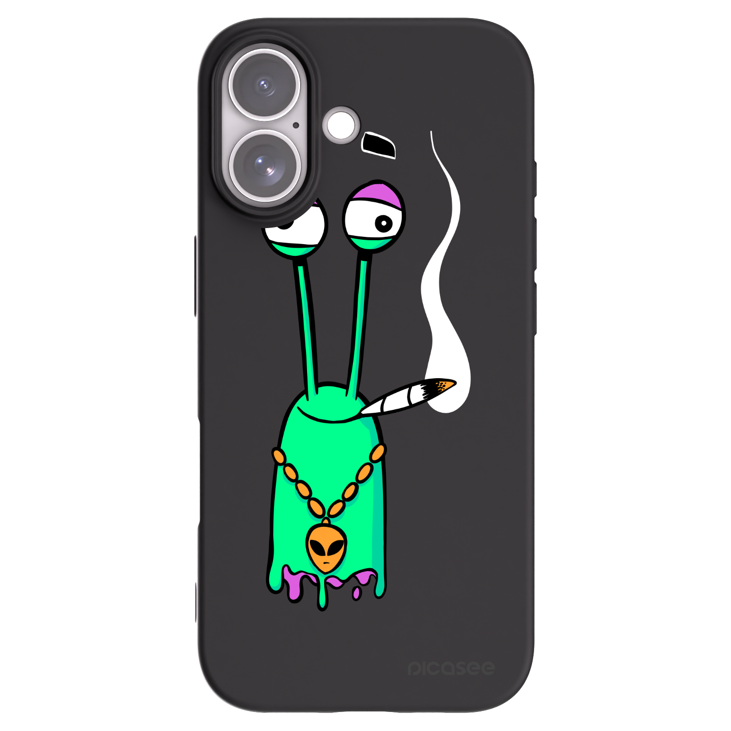 Picasee silikónový čierny obal pre Apple iPhone 17 - Earth - Sám doma
