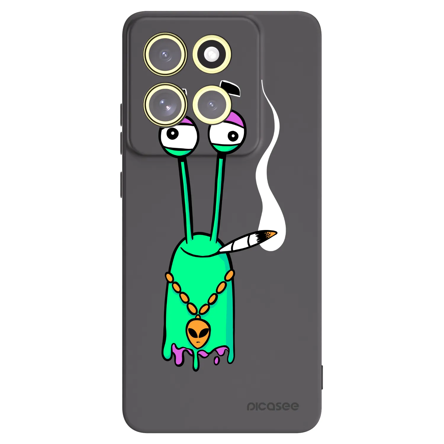 Picasee silikónový čierny obal pre Motorola Moto G86 5G - Earth - Sám doma