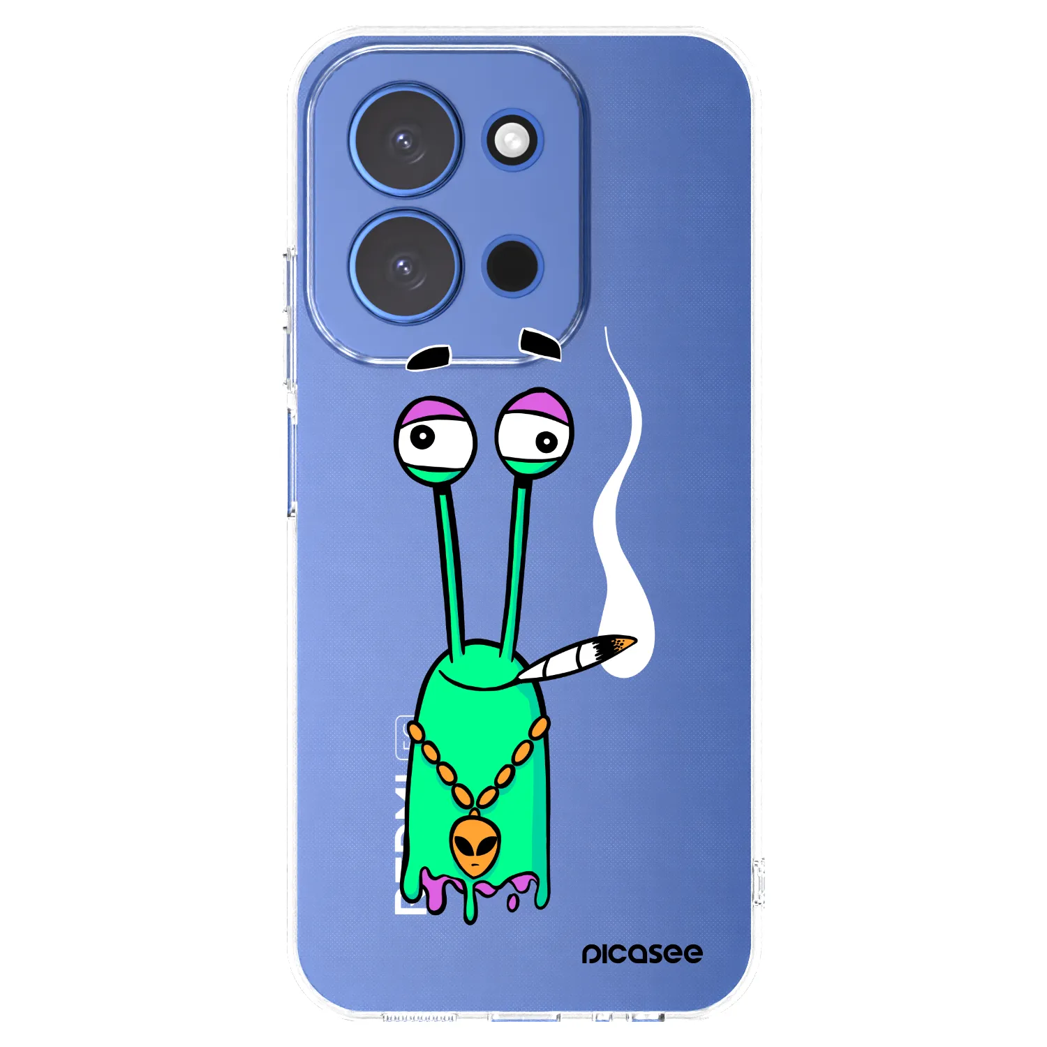 Picasee silikónový prehľadný obal pre Xiaomi Redmi 15C 4G - Earth - Sám doma