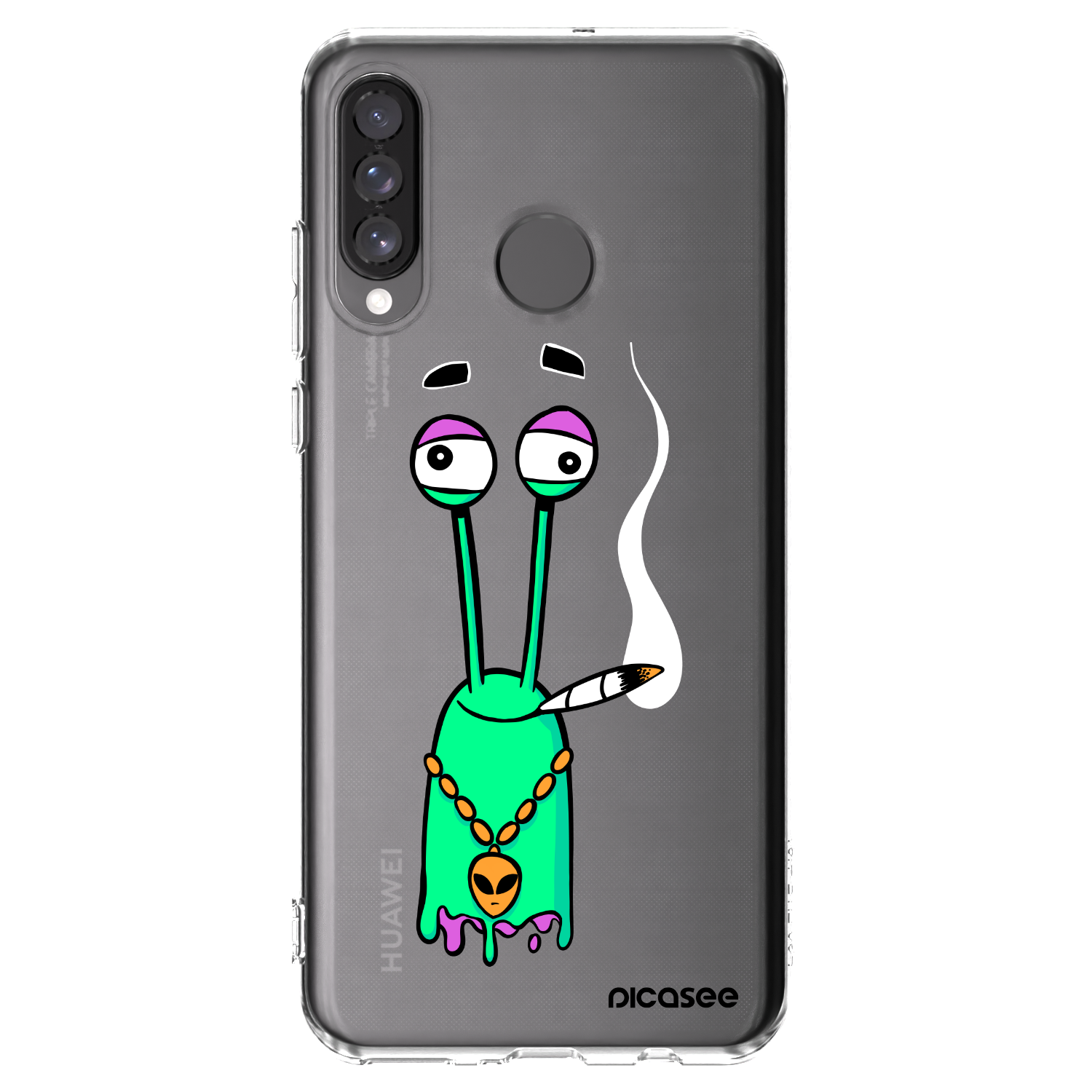 Picasee silikónový prehľadný obal pre Huawei P30 Lite - Earth - Sám doma
