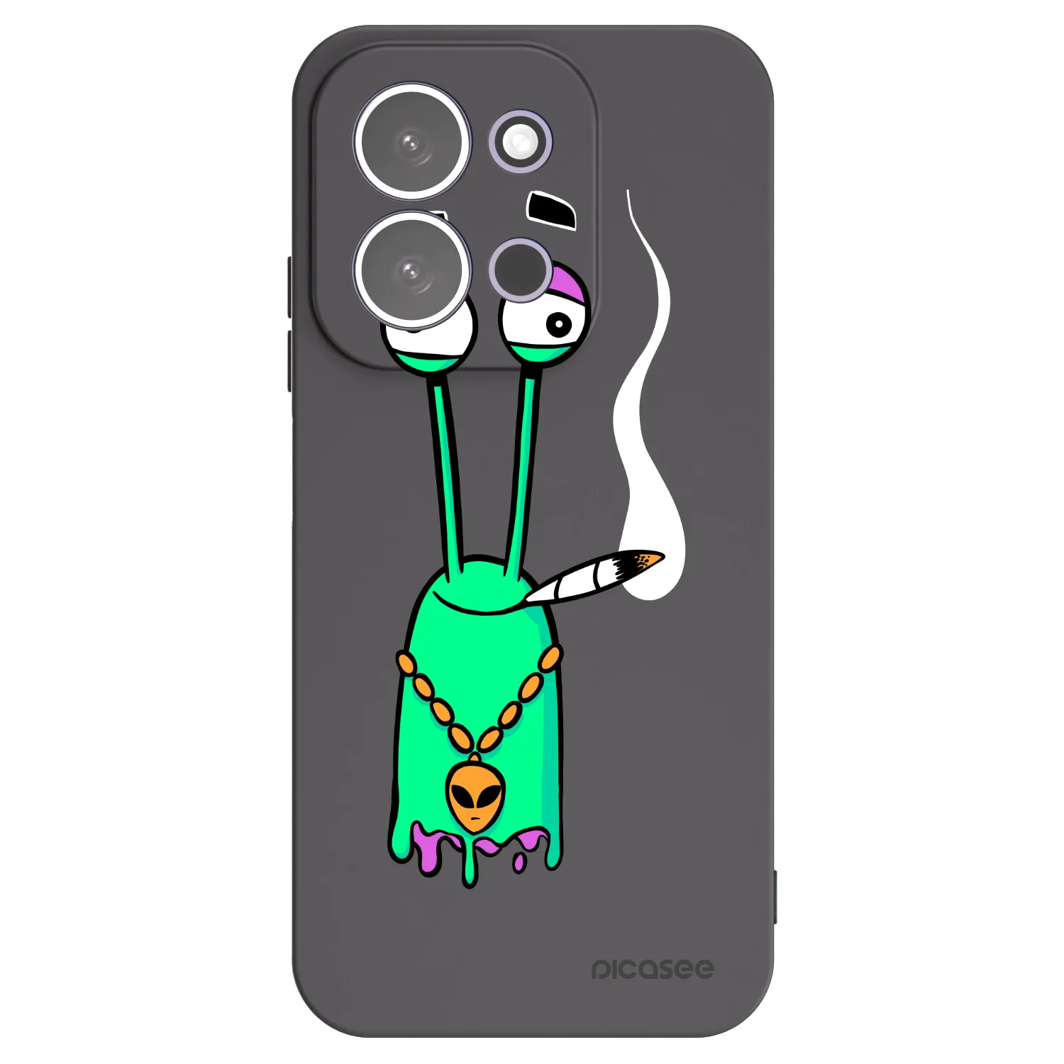 Picasee silikónový čierny obal pre Xiaomi Redmi 15C 5G - Earth - Sám doma